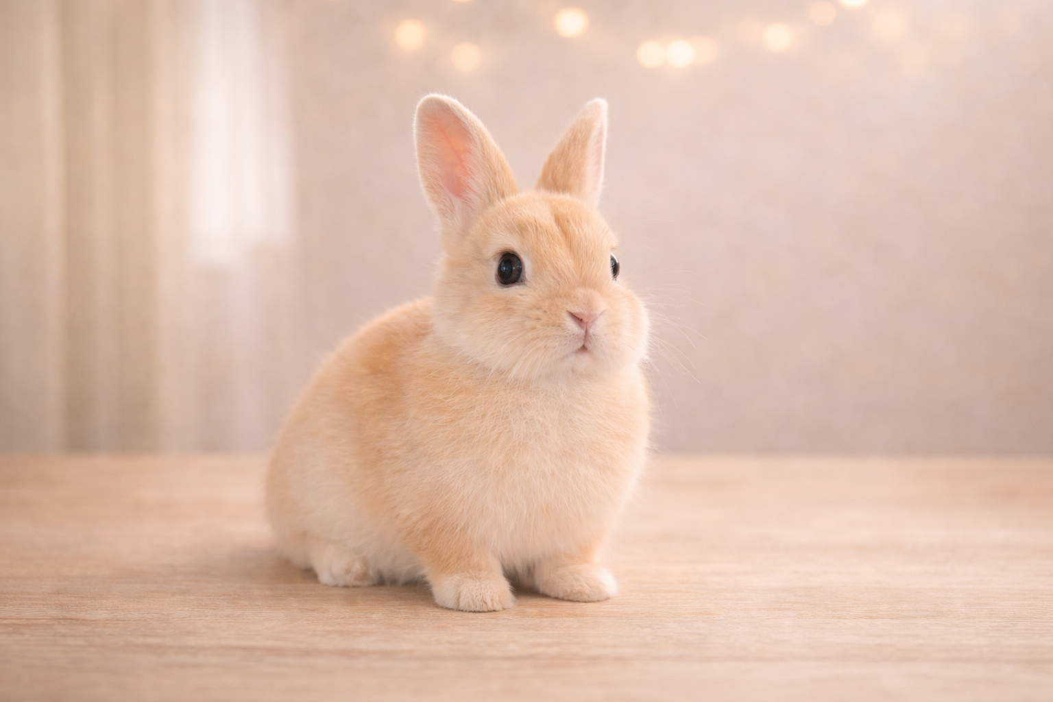 こむぎがカメラを見つめる様子