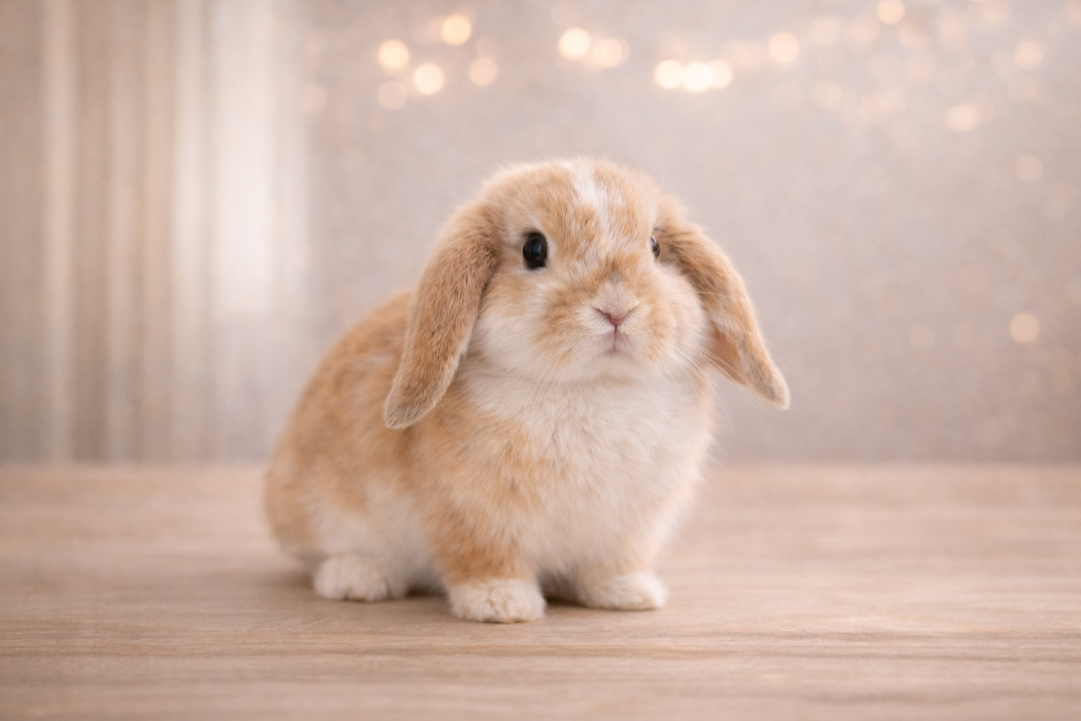 みみが少し首をかしげる様子