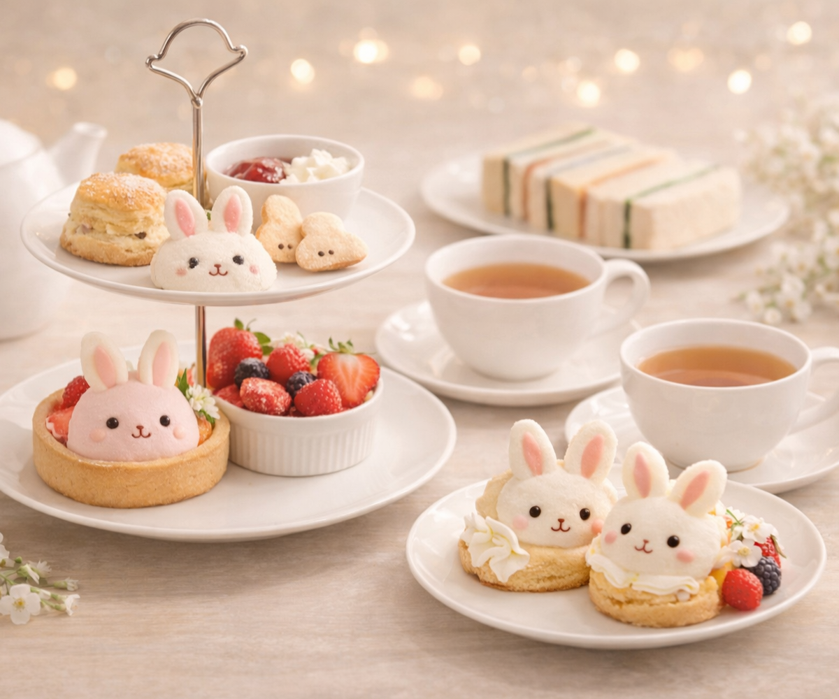 週末ティーセットのメニュー写真